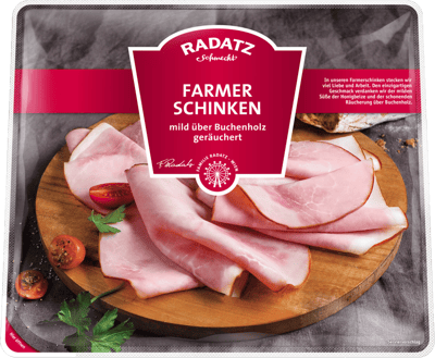 Modelbillede af Radatz Farmerskinke i Skiver 150 g