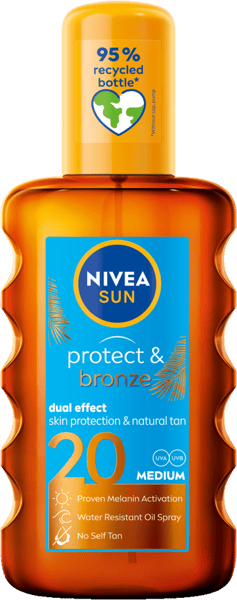 Modelbillede af Protect & Bronze Oil SPF 20 200ml