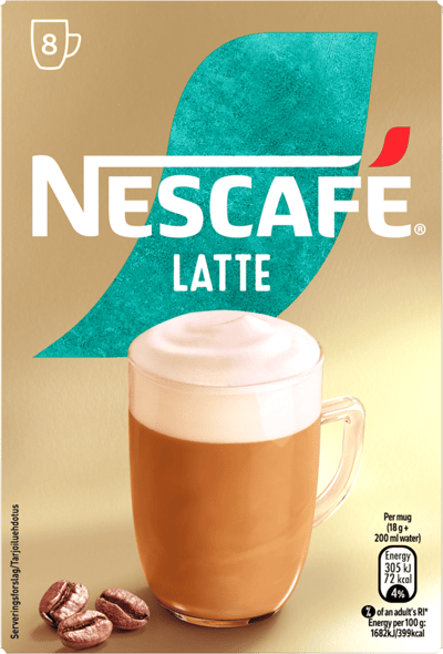 1 pk. Instant Latte Nescafé 6 stk