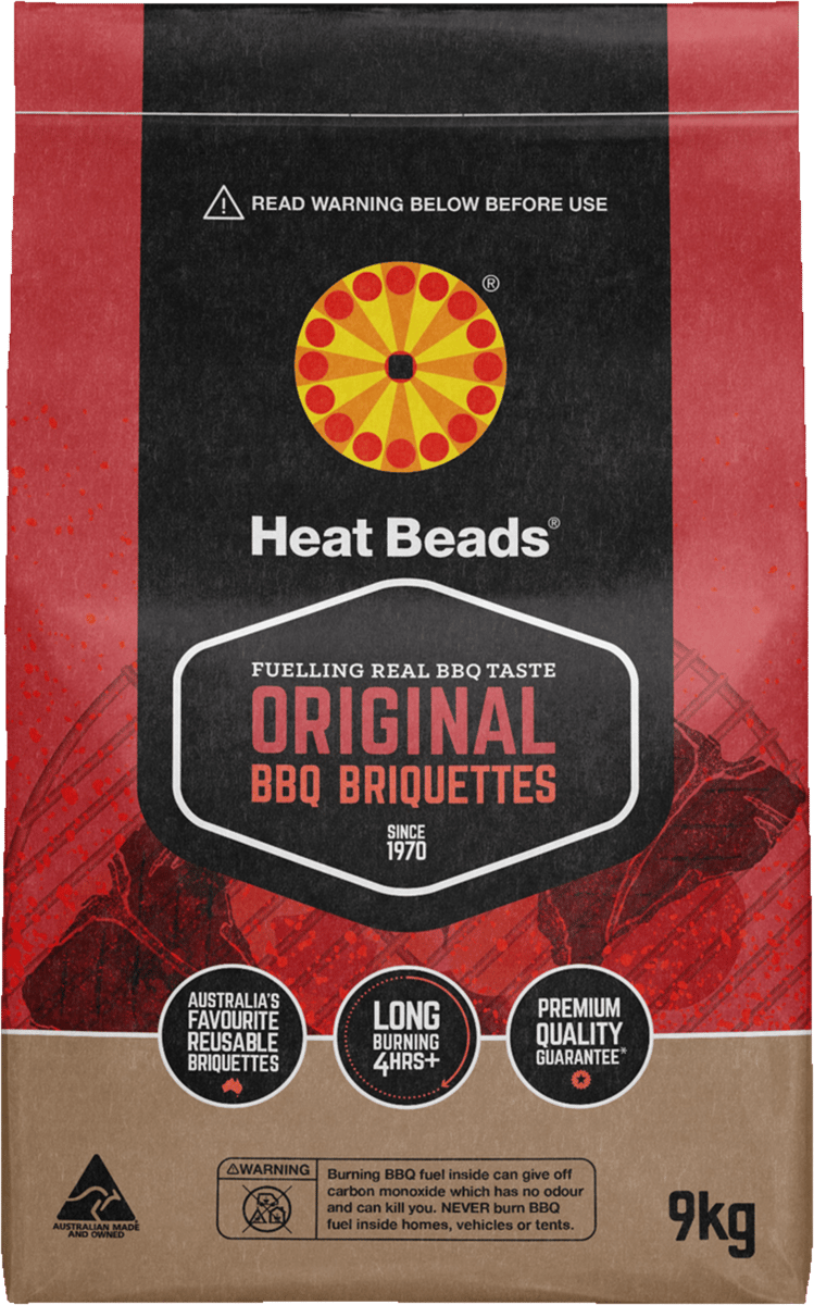 Heat Beads Grillbriketter mix