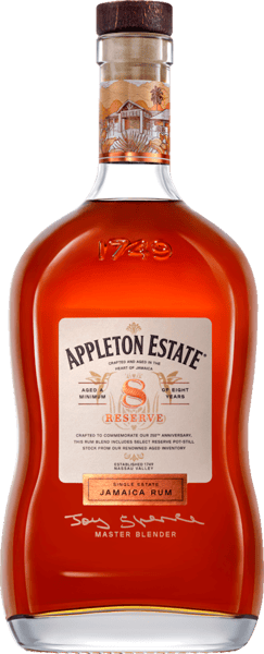 Modelbillede af Appleton Estate 8 års 43% 1,0l