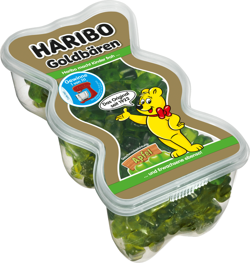 Haribo Guldbamser æble 450g