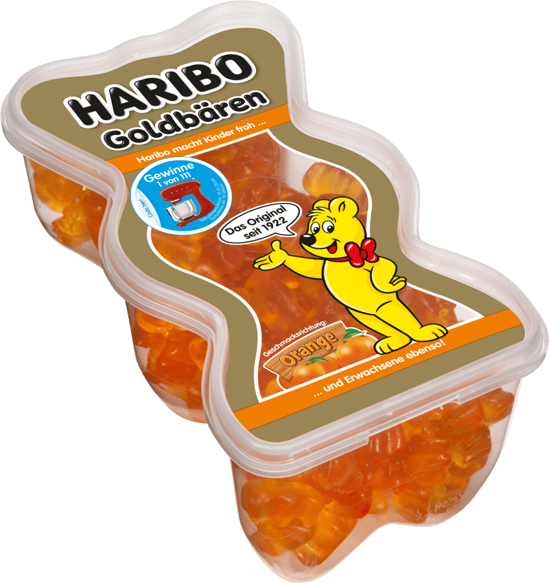 Haribo Guldbamser appelsin 450g
