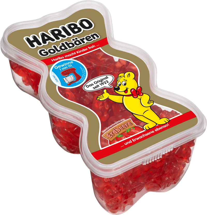 Haribo Guldbamser jordbær 450g