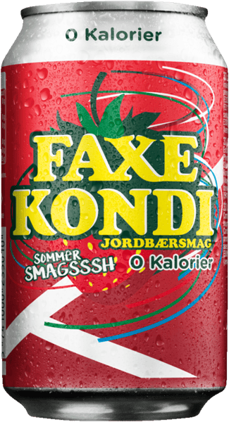 Modelbillede af Faxe Kondi Sommer Jordbær 0 kal. 24x0,33l ds