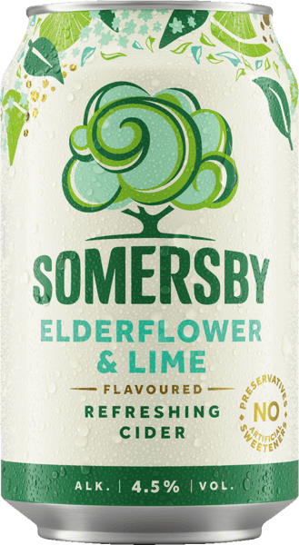Modelbillede af Somersby Elderflower Lime 20x0,33l