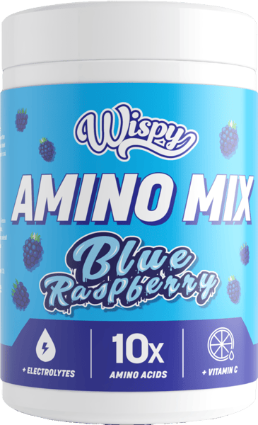 Modelbillede af Wispy Amino Mix Blue Raspberry 350 g