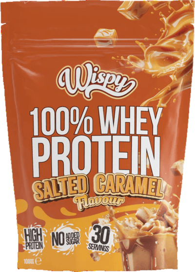 Modelbillede af Wispy Whey 100 Salted Caramel 1 kg