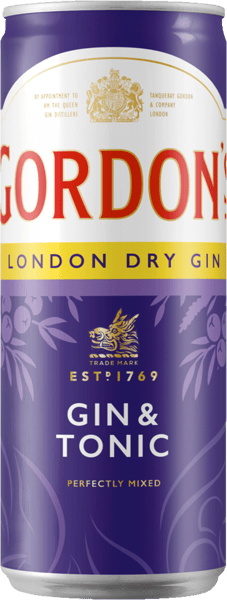Modelbillede af Gordon's Gin & Tonic 10% 0,25 l. + pant