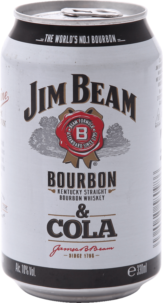 Jim Beam & Cola . + pant