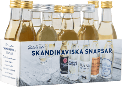 1 pk. Skandinaviska Snapsar 10x0,05l