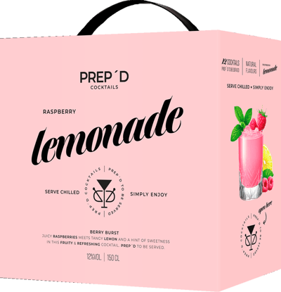 Modellbild av Prep´D Raspberry Lemonade 12% 1,5l