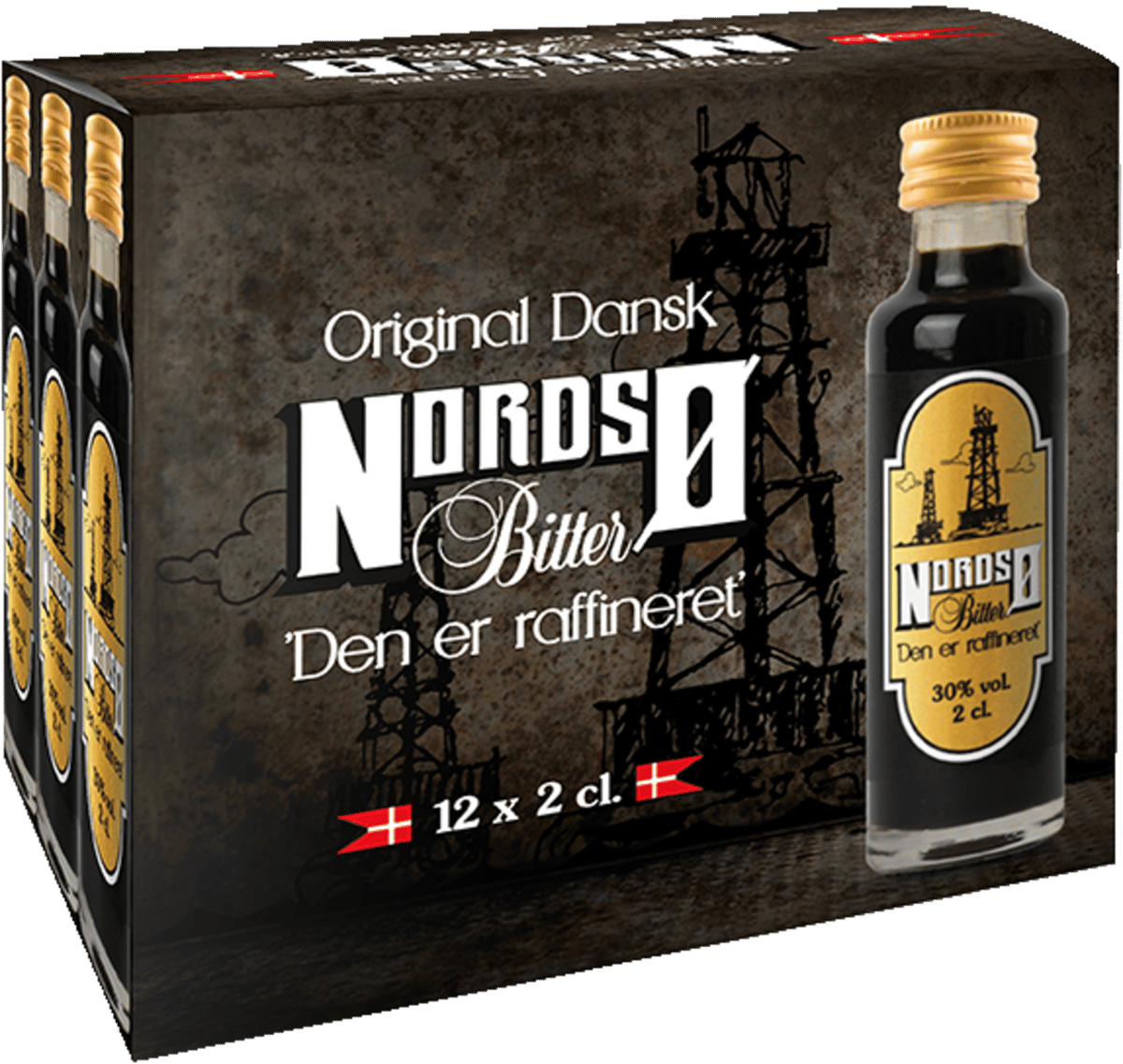 Nordsø Bitter 12 Pack 30% 2cl