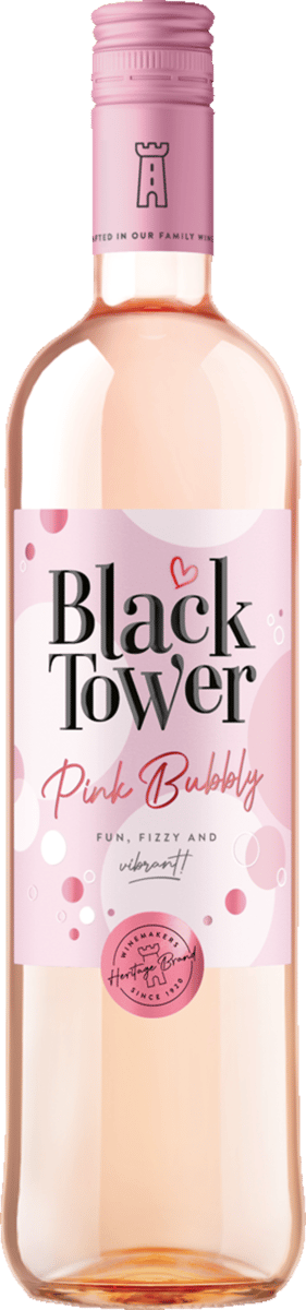 Black Tower Pink Bubbly Perlwein sd