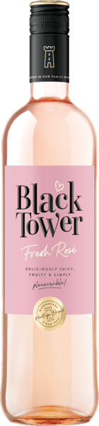 1 fl. Black Tower Rosé 0,75l