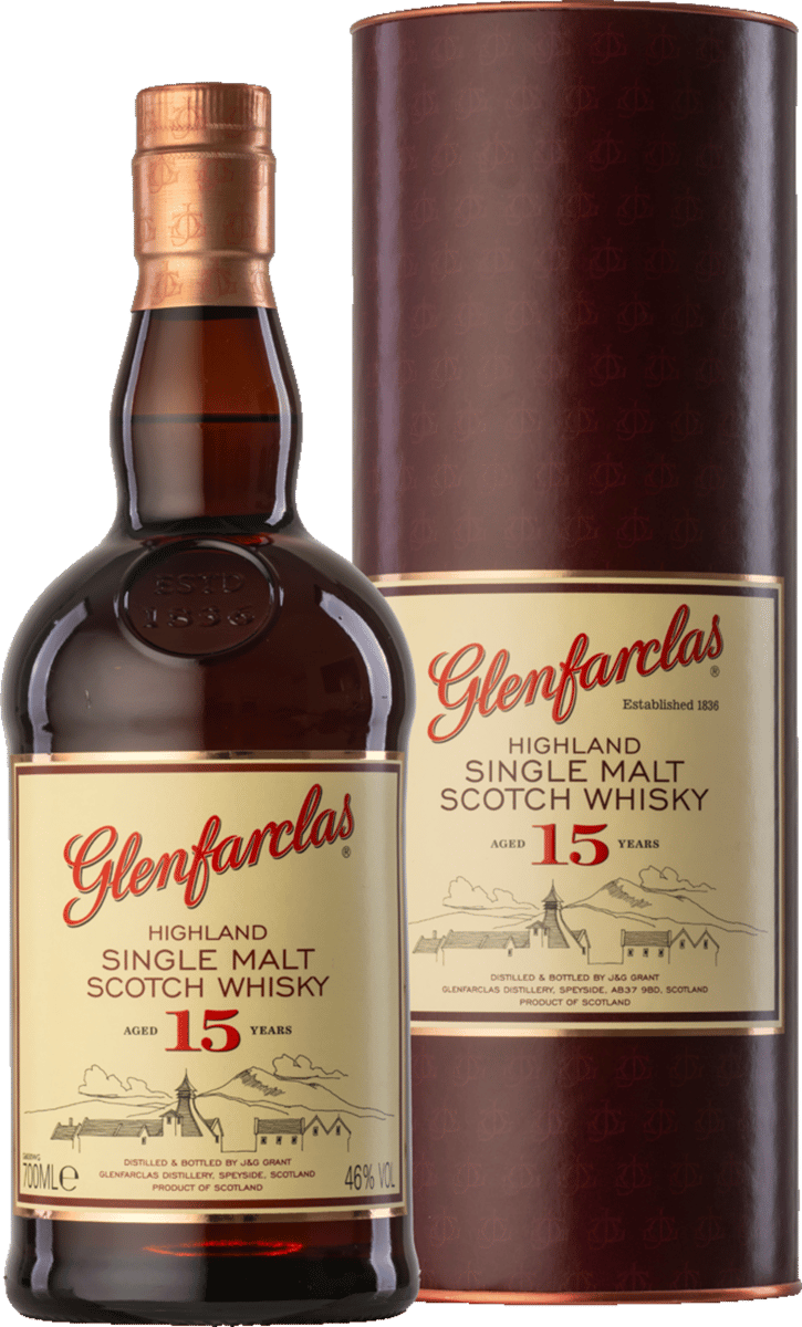 Glenfarclas 15 år 46% 0,7l