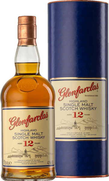1 fl. Glenfarclas 12 år 43% 0,7l