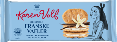 Modelbillede af Karen Volf Franske Vafler 107 g