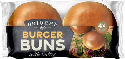 Modellbild av Brioche Burger Buns 300 g