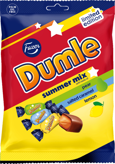 Modelbillede af Dumle Sommer Mix Fazer 180g