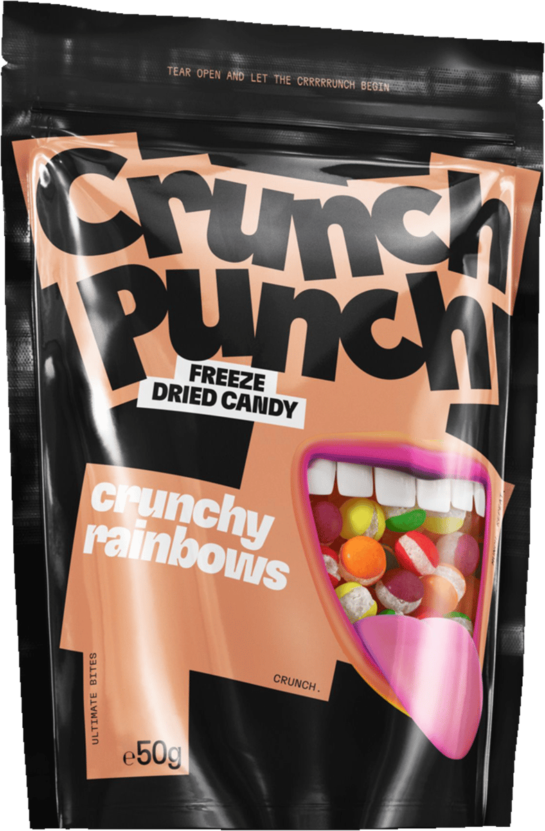 Frysetrret Slik Crunch-Punch Crunchy Rainbows