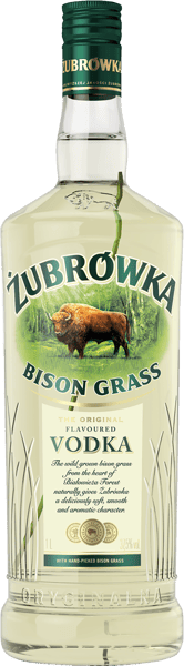 Modelbillede af Zubrowka Bison Grass Vodka 1l. 37,5%