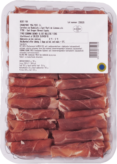 Modelbillede af Rollitos m. Serrano & Ost 560 g