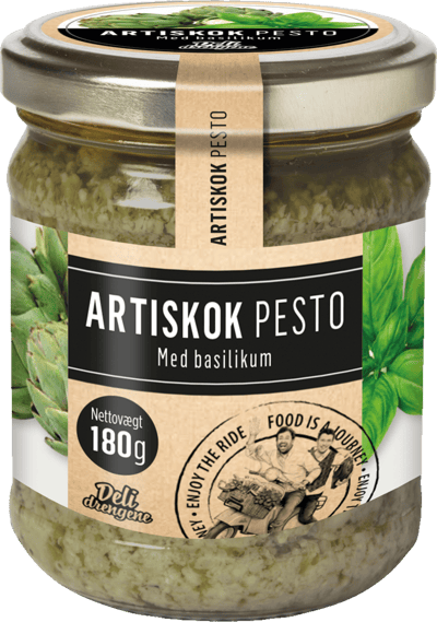 Modelbillede af Artiskok Pesto m. Basilikum 180 g