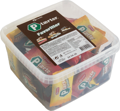 Modelbillede af P-Tærte Favoritter Carletti 475g