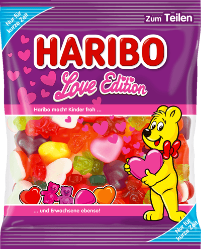 Modelbillede af Love Edition Haribo 160g