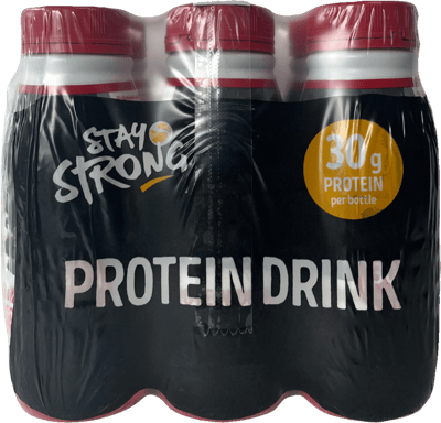 Modelbillede af Proteindrik Jordbær Stay Strong 6x500 ml