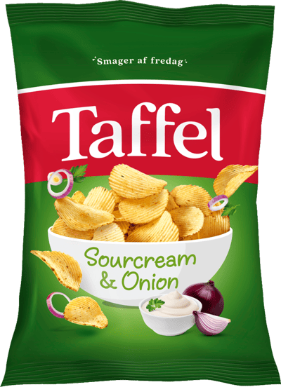 1 ps. Taffel Sourcream & Onion 175 g