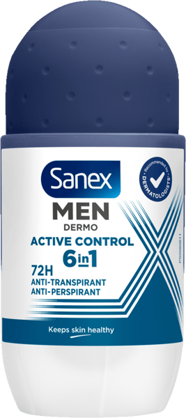 Modelbillede af Sanex Men Roll-on Active Control 72H 50ml