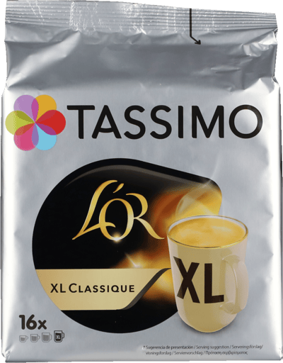 Modelbillede af XL Classique Tassimo 16 stk