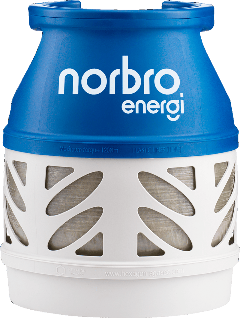 Gas light inkl.flaske