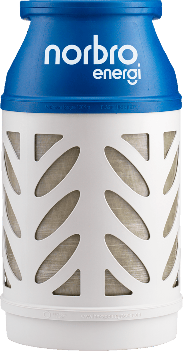 Gas light inkl.flaske