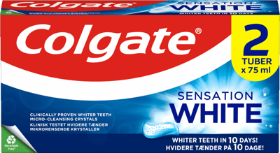 Modelbillede af Colgate Sensation White Tandpasta 2 x 75 ml