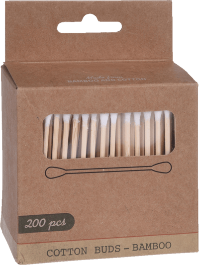Vatpinde Bamboo 200 stk.