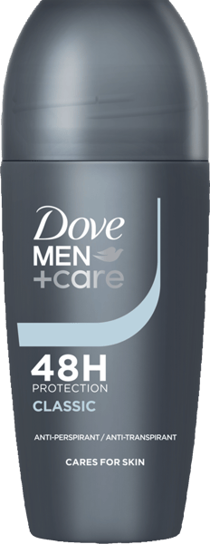 Modellbild av Dove Men Deo Roll-on Classic 50 ml.