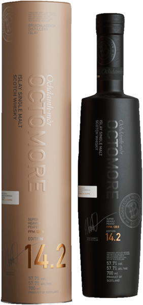 1 ps. Octomore 14.2 57,7% 0,7l