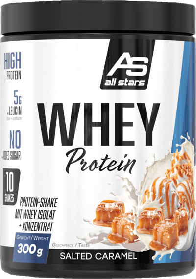 Modelbillede af Whey Protein Salted Caramel 300 g