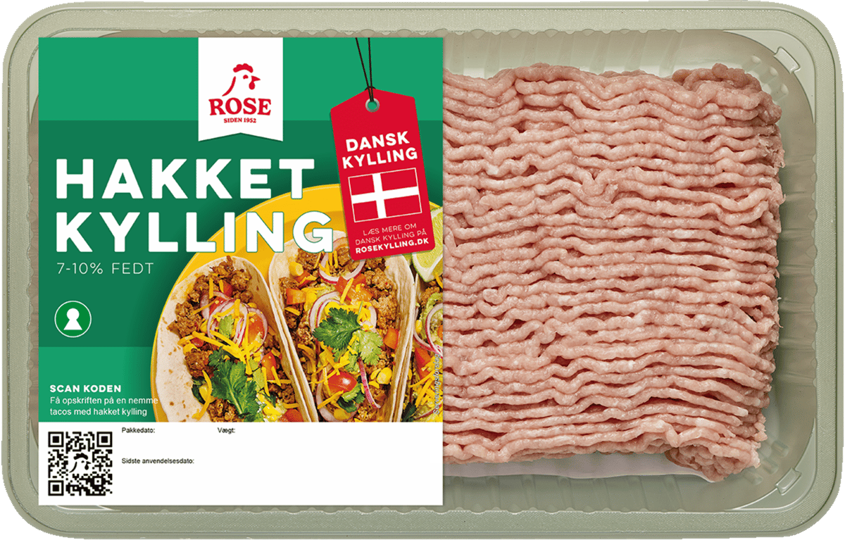 Hakket Kylling 7-10% 450 g