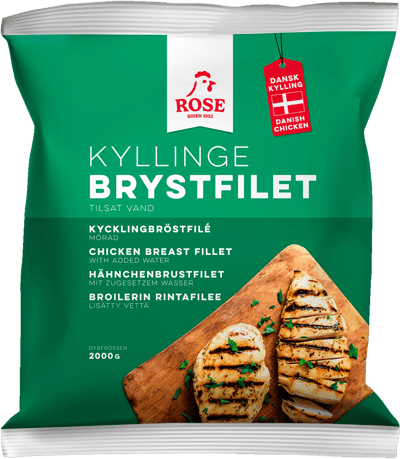 Modelbillede af Kyllingebrystfilet Rose 20% 2kg