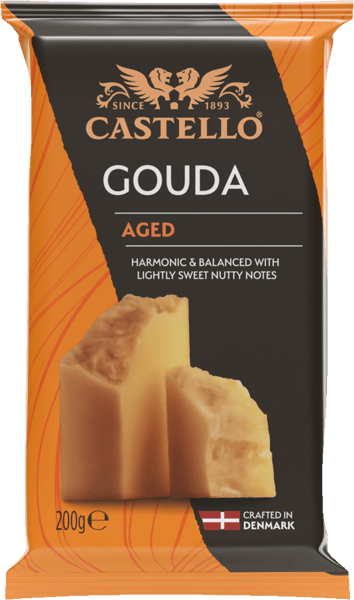 Modellbild av Aged Gouda 48+ Castello 200 g
