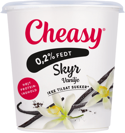 Modelbillede af Cheasy Skyr Vanilje 0,2% 1 kg