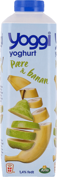 Modelbillede af Yoggi Yoghurt Pære & Banan1 l