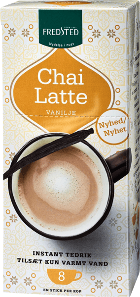 Modelbillede af Chai Latte Vanilje Fredsted 8x26 g