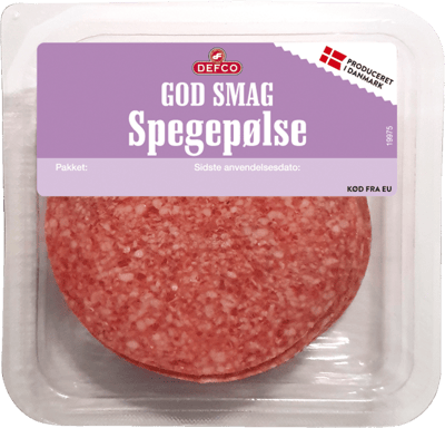 Modelbillede af Spegepølse Defco God Smag 80 g