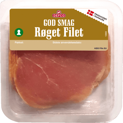 Modelbillede af Røget Filet Defco God Smag 80 g