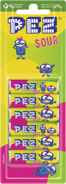 Modelbillede af PEZ Sour Refill 51g